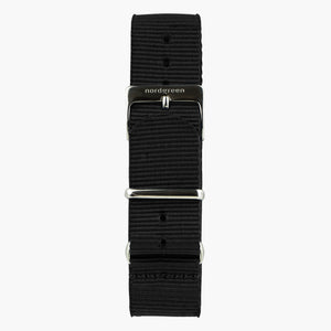OTAN negro - Gun Metal - 40mm/42mm