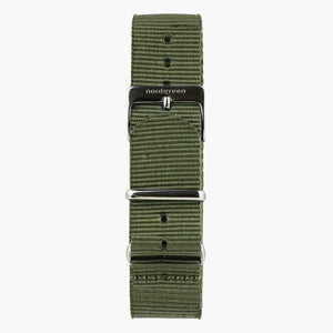 OTAN verde oliva - Gun Metal - 40 mm/42 mm