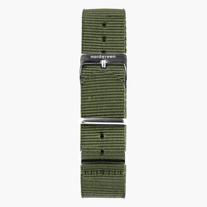 Nato verde oliva - Plata - 36 mm