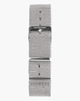 Correa de reloj de nailon gris - Plata - 36 mm